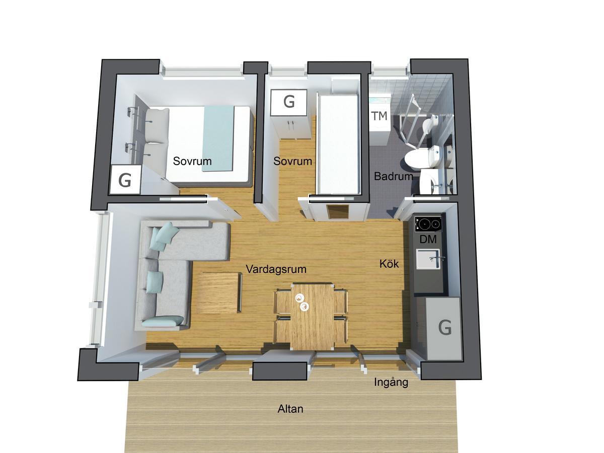 Kostergarden Apartment Sydkoster Стая снимка