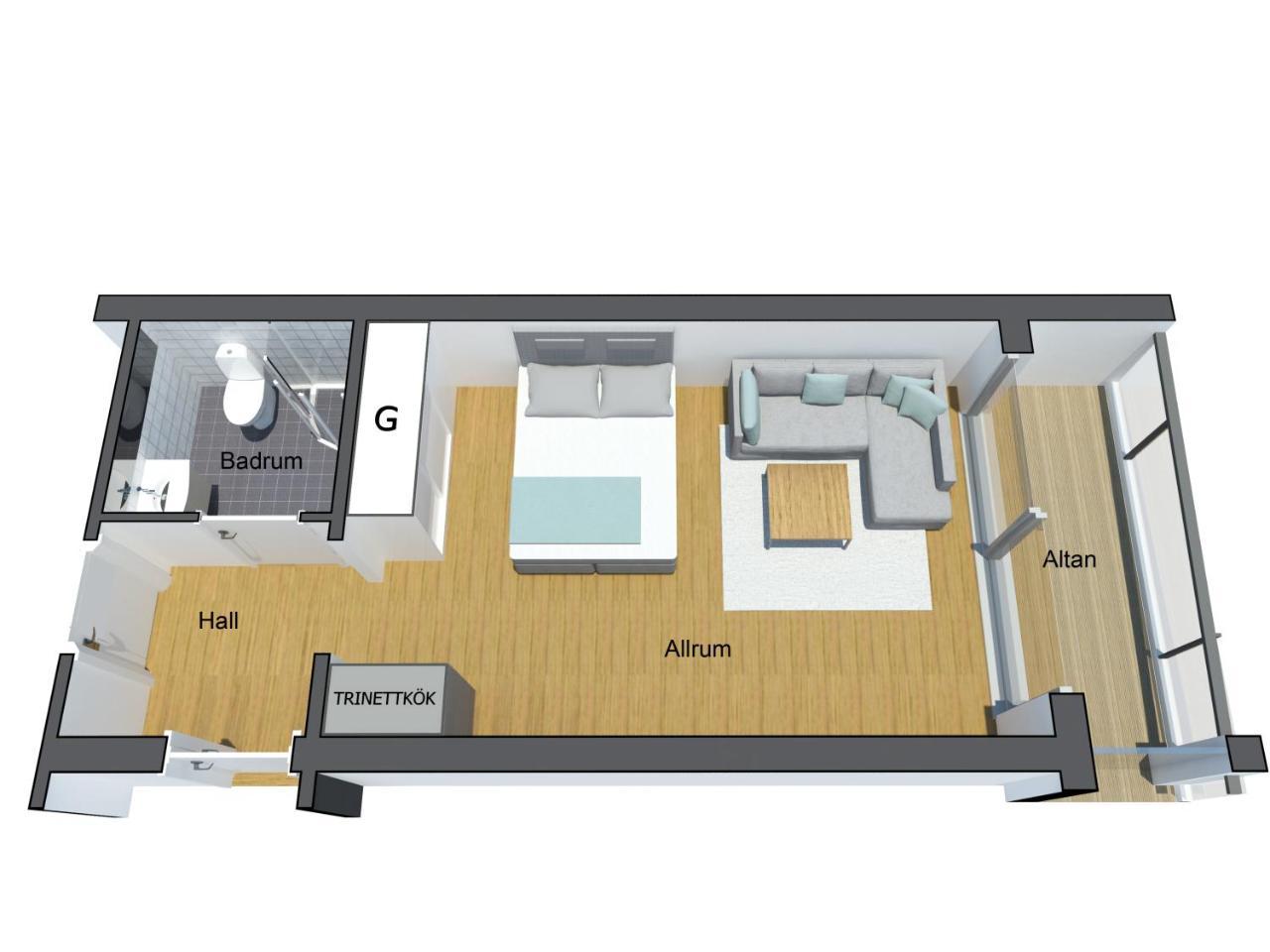 Kostergarden Apartment Sydkoster Стая снимка